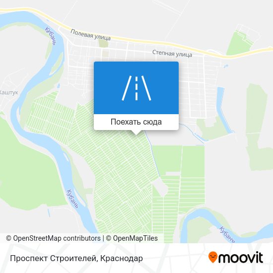 Карта Проспект Строителей