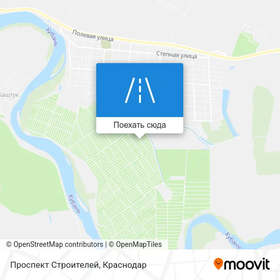 Карта Проспект Строителей