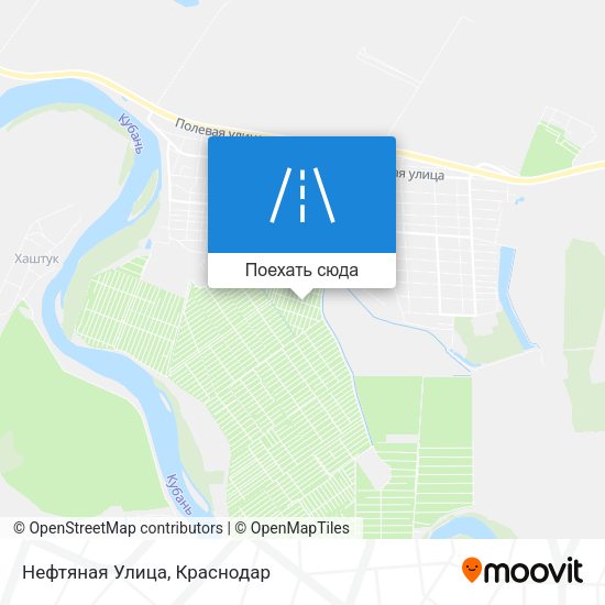 Карта Нефтяная Улица