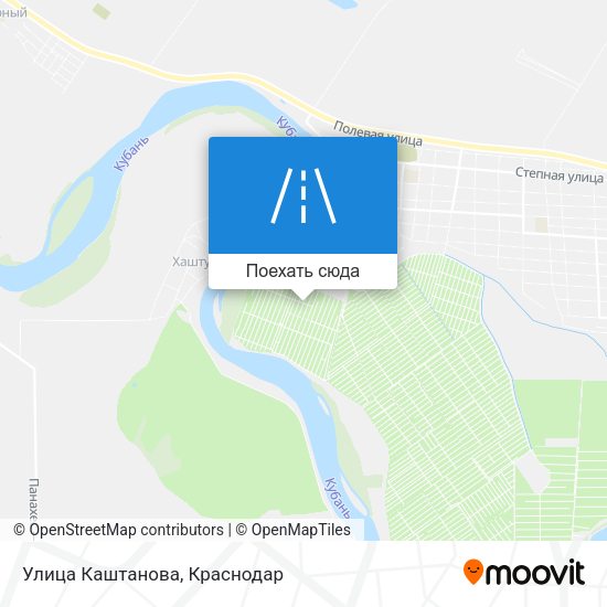 Карта Улица Каштанова