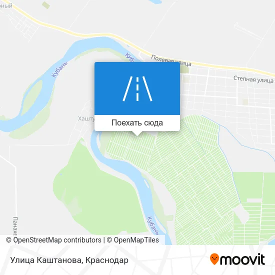 Карта Улица Каштанова