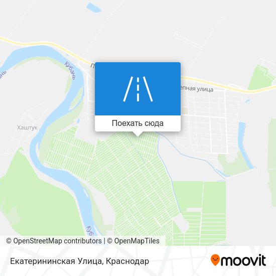 Карта Екатерининская Улица