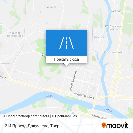 Карта 2-Й Проезд Докучаева
