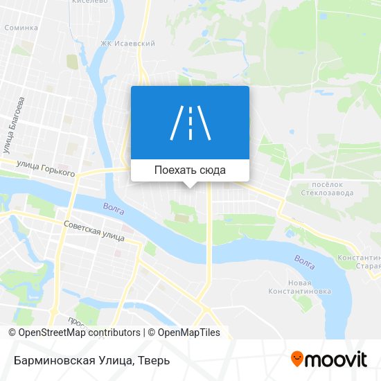 Карта Барминовская Улица