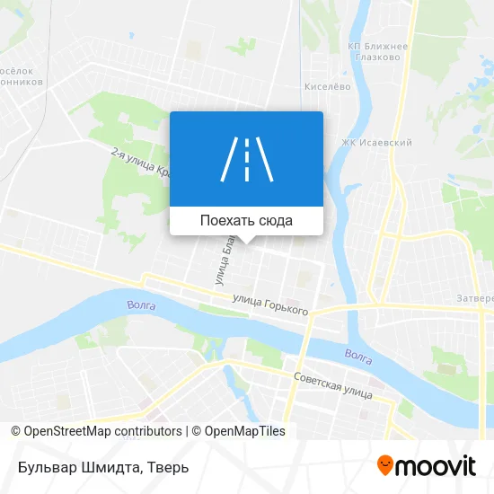 Карта Бульвар Шмидта