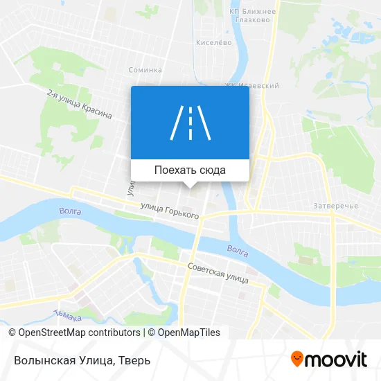 Карта Волынская Улица