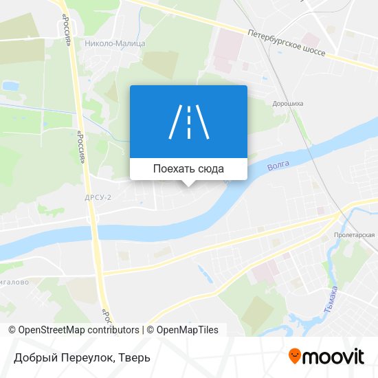 Карта Добрый Переулок