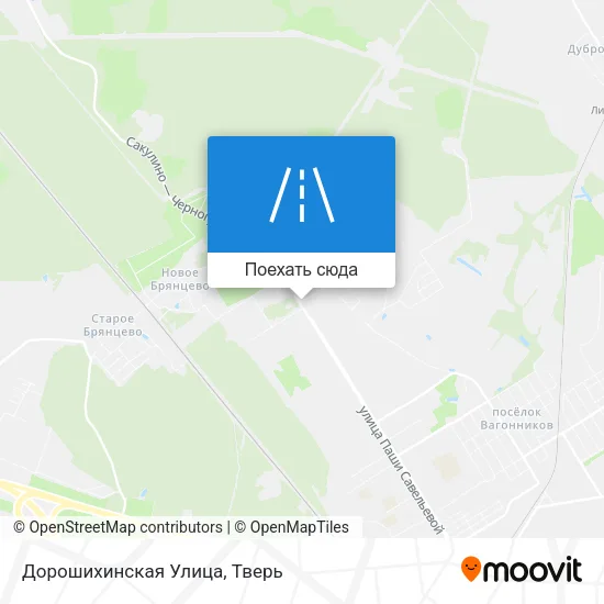 Карта Дорошихинская Улица