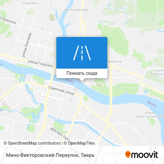 Карта Мино-Викторовский Переулок