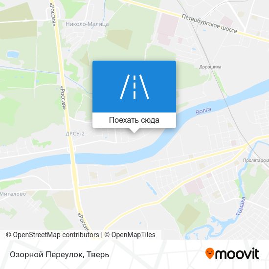 Карта Озорной Переулок