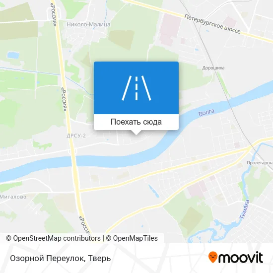 Карта Озорной Переулок