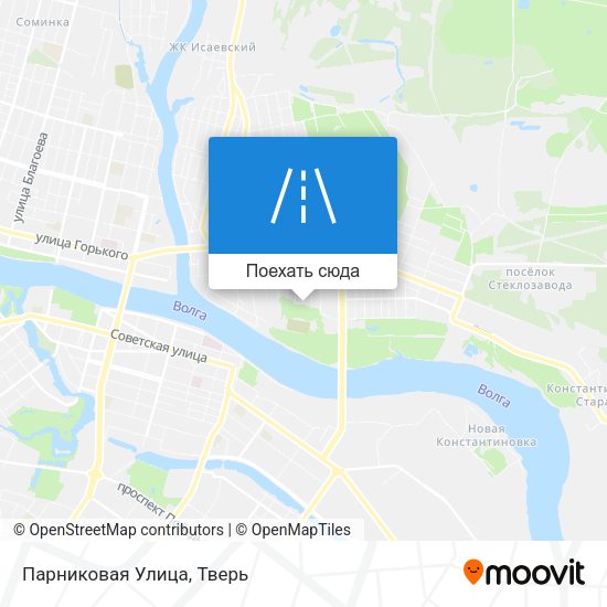 Карта Парниковая Улица
