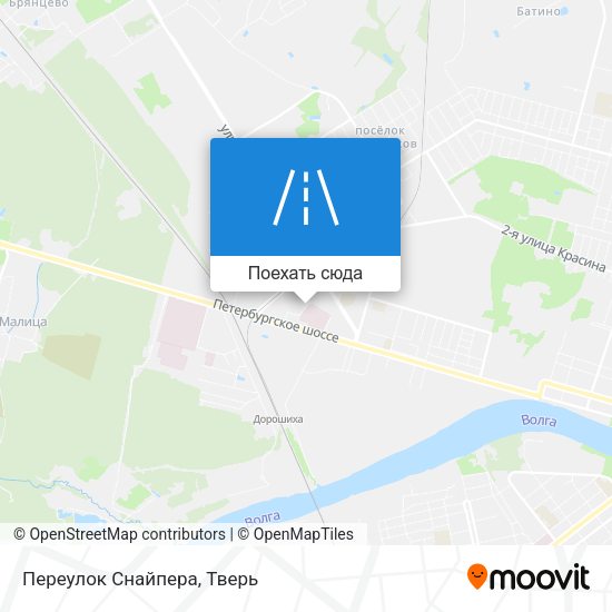 Карта Переулок Снайпера