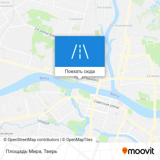 Карта Площадь Мира