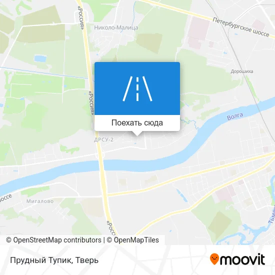 Карта Прудный Тупик