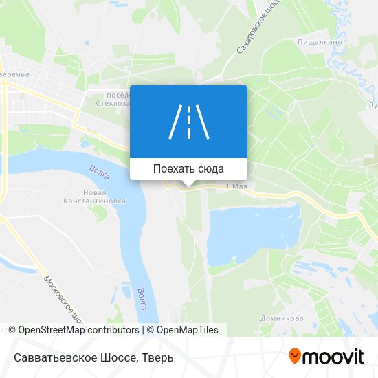 Карта Савватьевское Шоссе