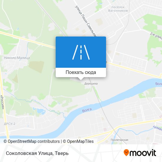 Карта Соколовская Улица