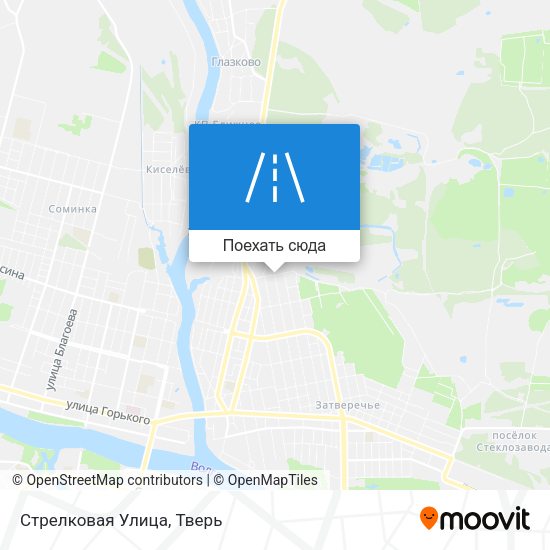 Карта Стрелковая Улица