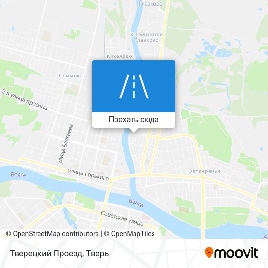 Карта Тверецкий Проезд