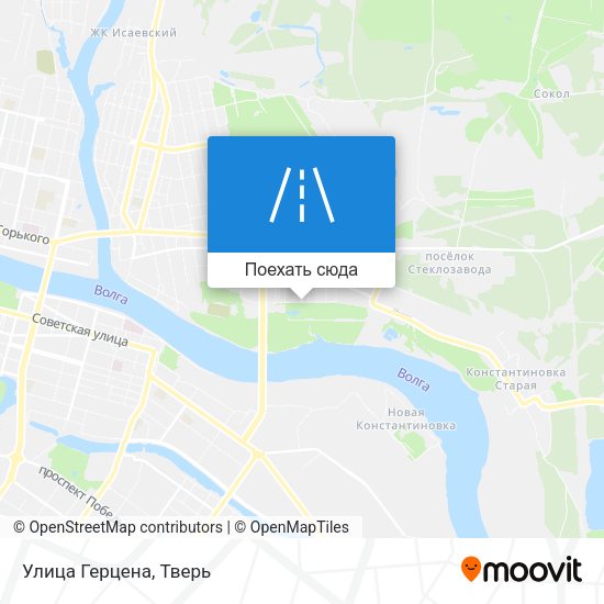 Карта Улица Герцена