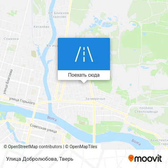 Карта Улица Добролюбова