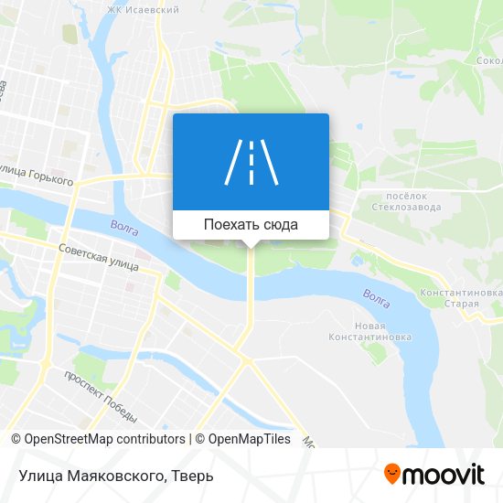 Карта Улица Маяковского