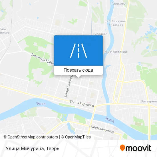 Карта Улица Мичурина