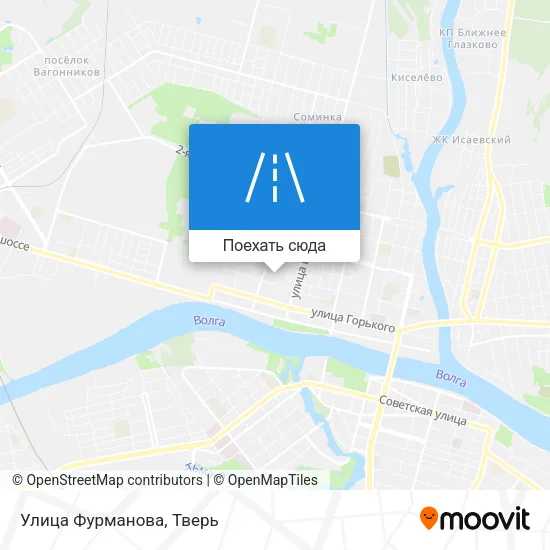 Карта Улица Фурманова