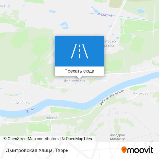 Карта Дмитровская Улица