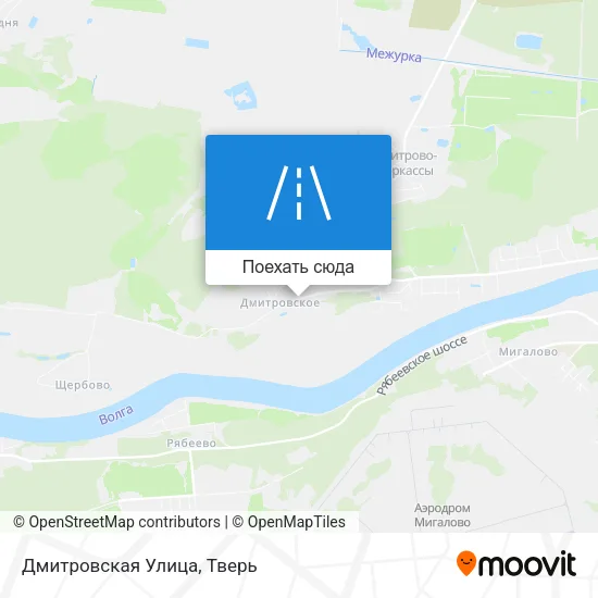 Карта Дмитровская Улица
