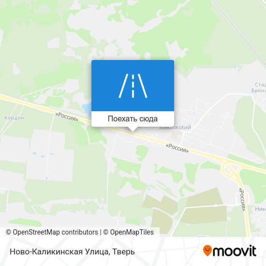 Карта Ново-Каликинская Улица