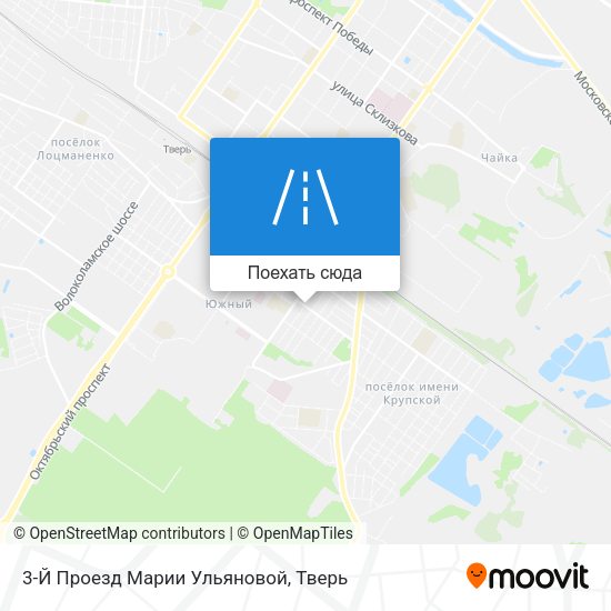 Карта 3-Й Проезд Марии Ульяновой