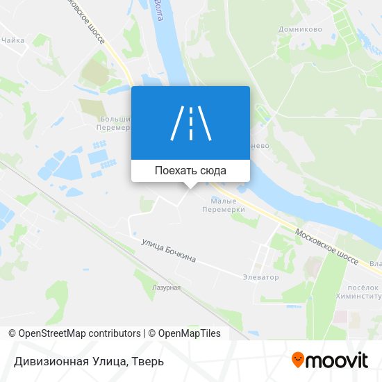 Карта Дивизионная Улица