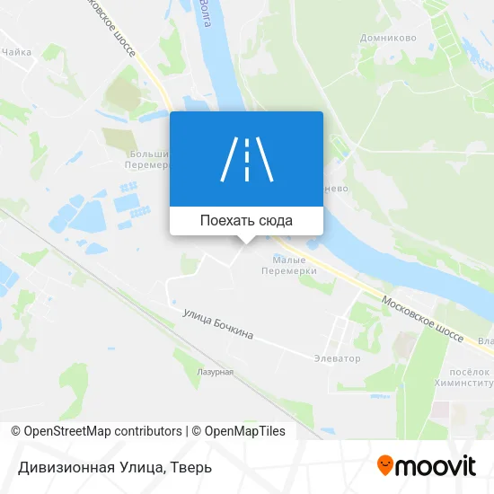 Карта Дивизионная Улица