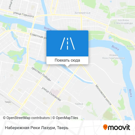 Карта Набережная Реки Лазури