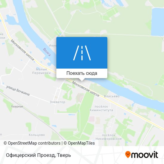 Карта Офицерский Проезд