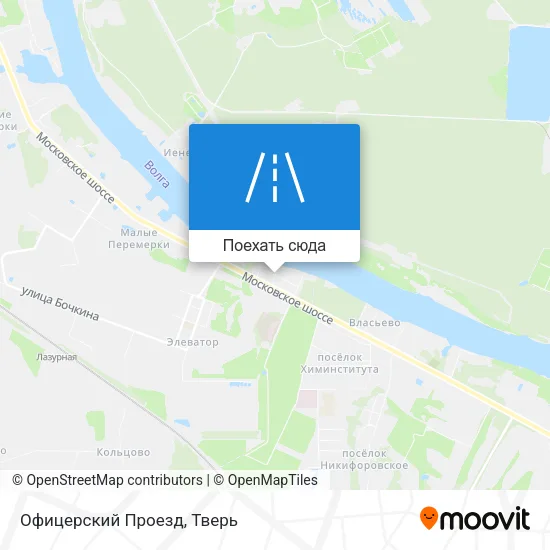 Карта Офицерский Проезд