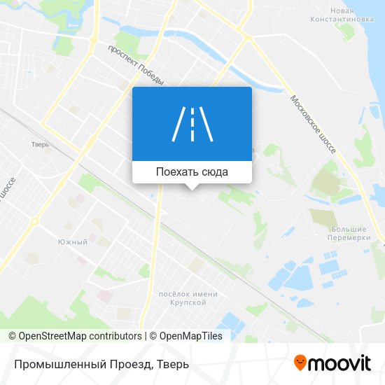 Карта Промышленный Проезд