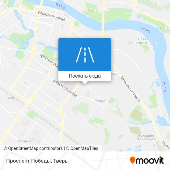 Карта Проспект Победы