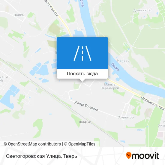 Карта Светогоровская Улица