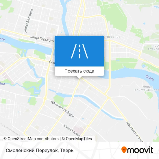 Карта Смоленский Переулок