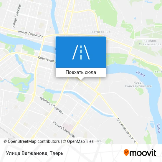 Карта Улица Вагжанова
