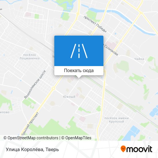 Карта Улица Королёва