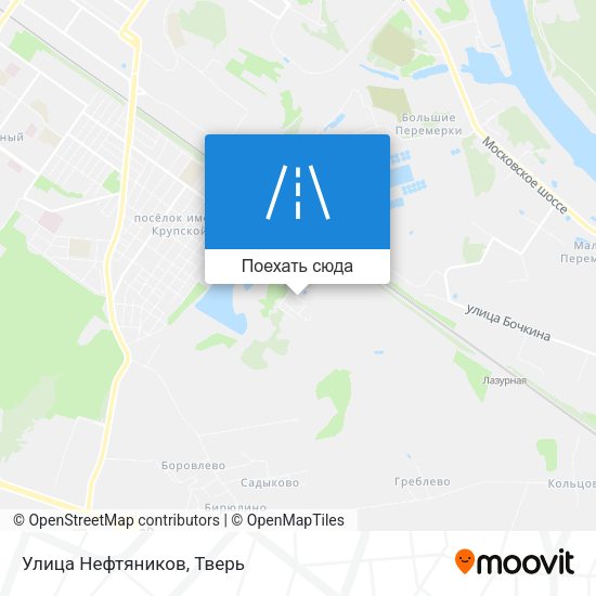 Карта Улица Нефтяников