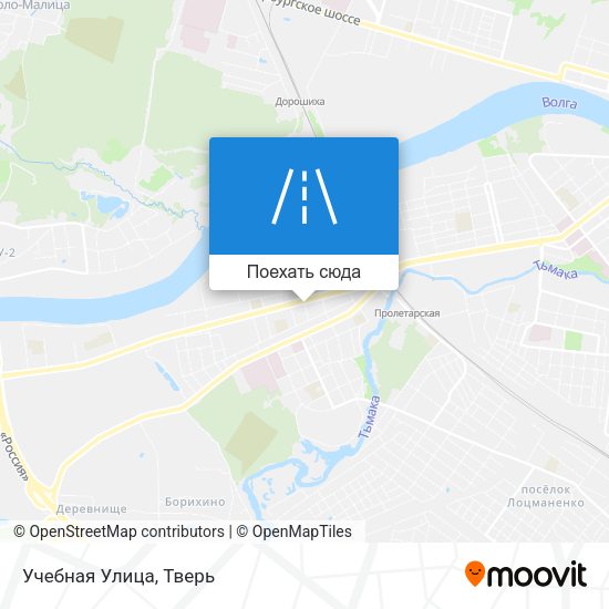 Карта Учебная Улица