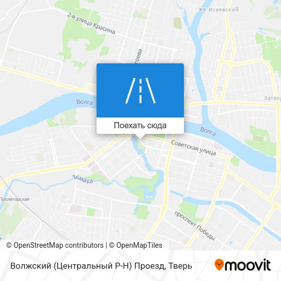 Карта Волжский (Центральный Р-Н) Проезд