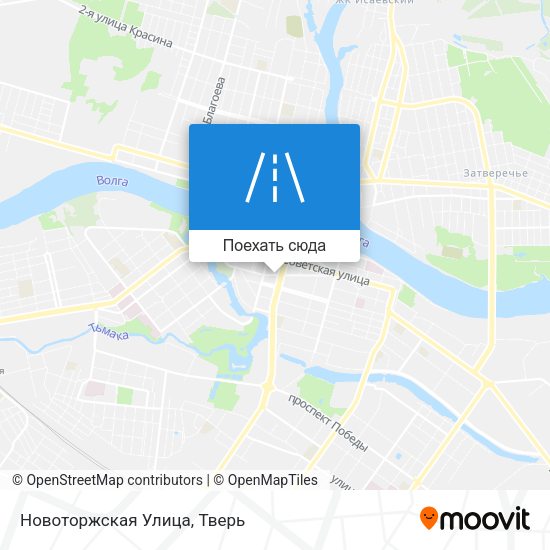 Карта Новоторжская Улица