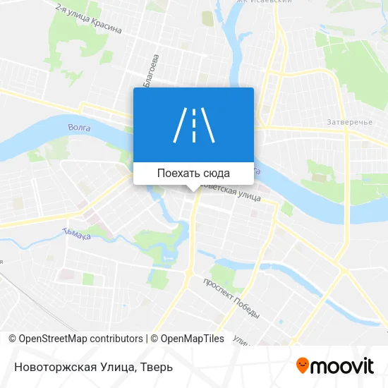 Карта Новоторжская Улица