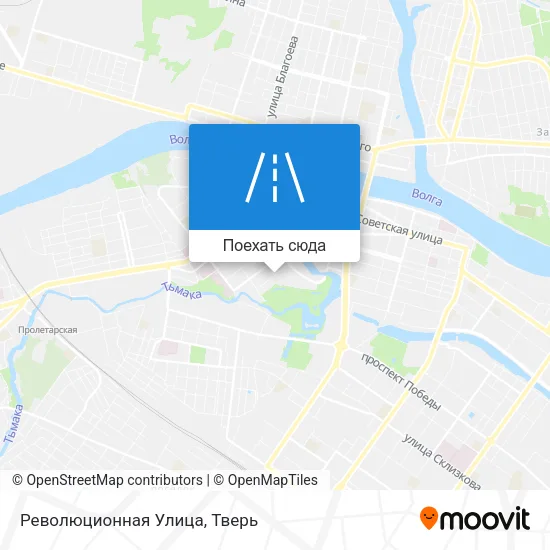Карта Революционная Улица