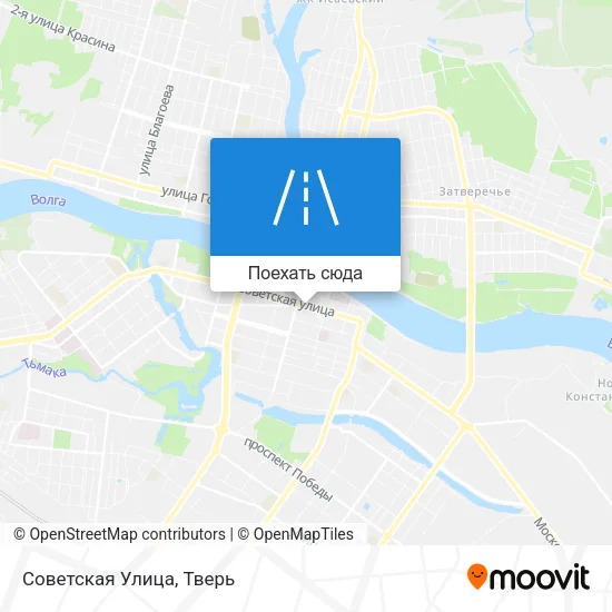 Карта Советская Улица
